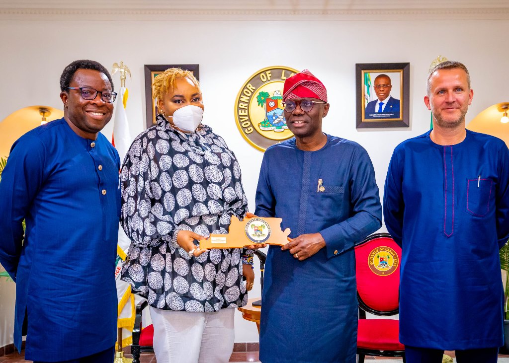SANWO-OLU RECEIVES DELEGATION FROM PRICEWATERHOUSECOOPERS LIMITED